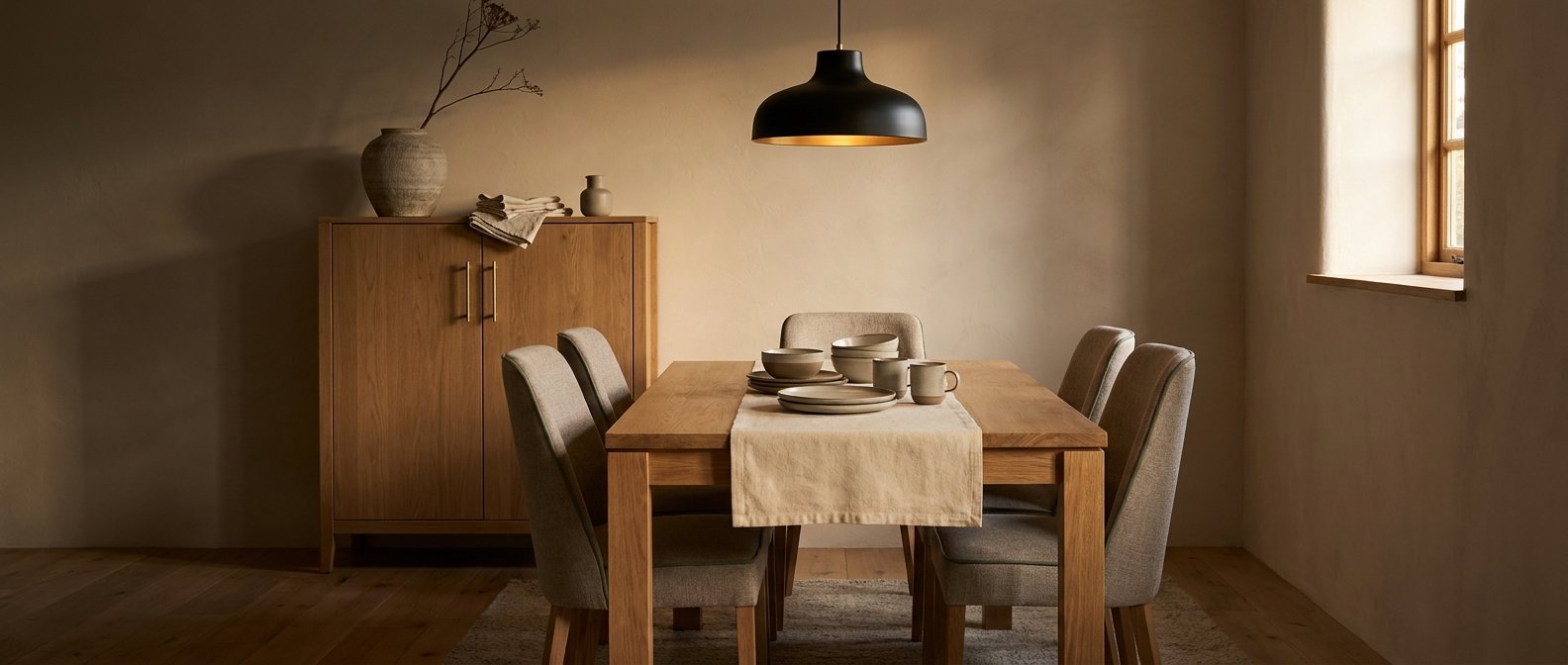 Wohnen und Essen: Schränke, Tische, Stühle